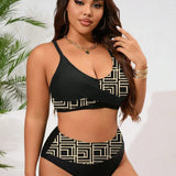 Biquíni Plus Size Fivela Decote U