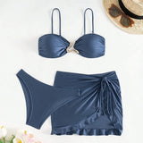 Conjunto de Biquíni Enseada com 3 Peças