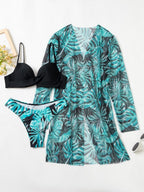 Conjunto Praia Tropical Garden 3 Peças