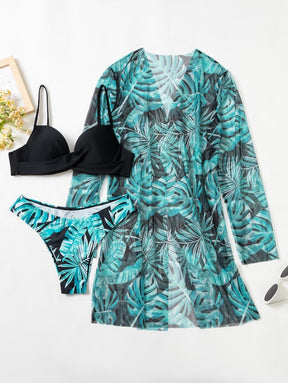 Conjunto Praia Tropical Garden 3 Peças