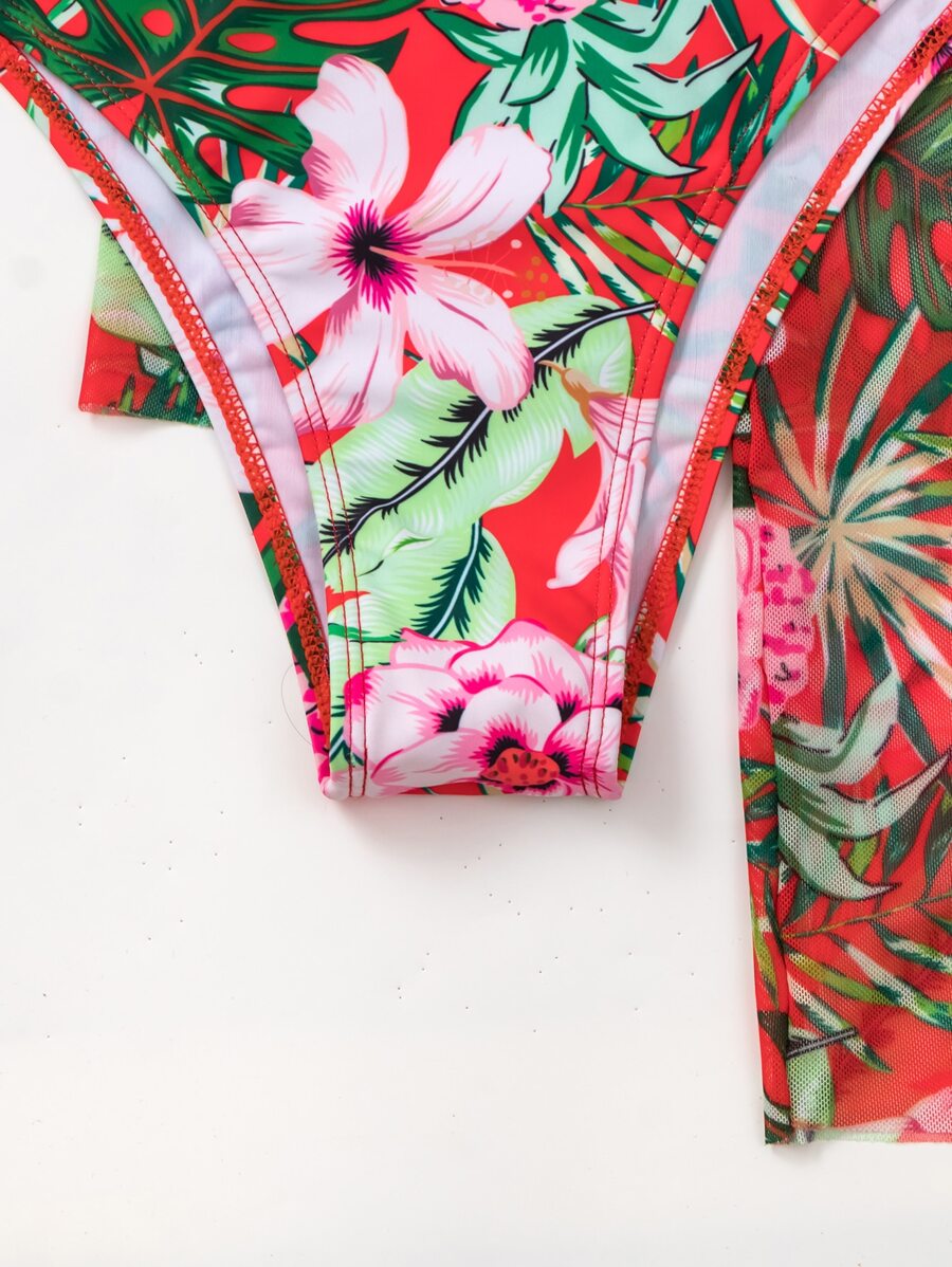 Conjunto Praia Tropical Garden 3 Peças