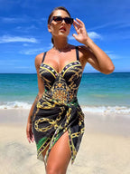 Conjunto Maiô e Saída de Praia Imperial