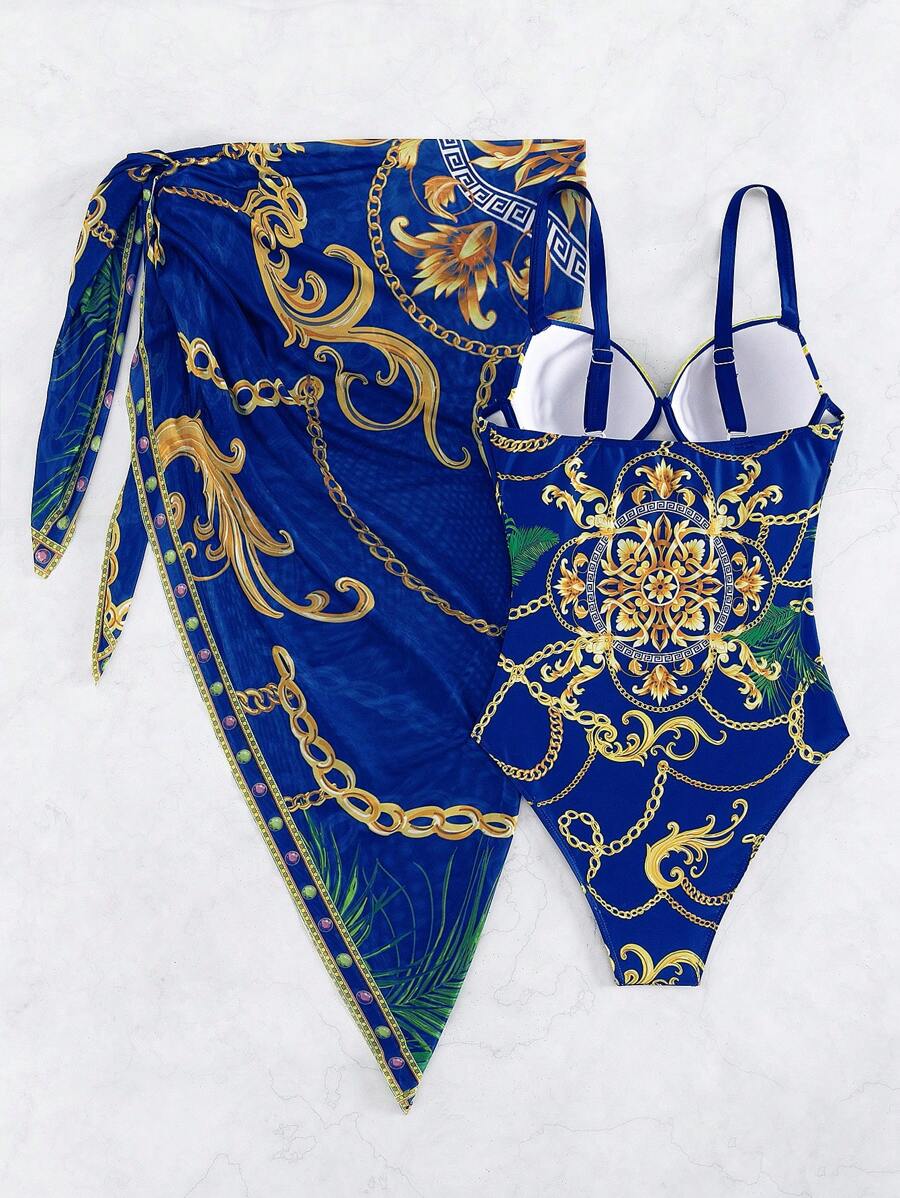 Conjunto Maiô e Saída de Praia Imperial