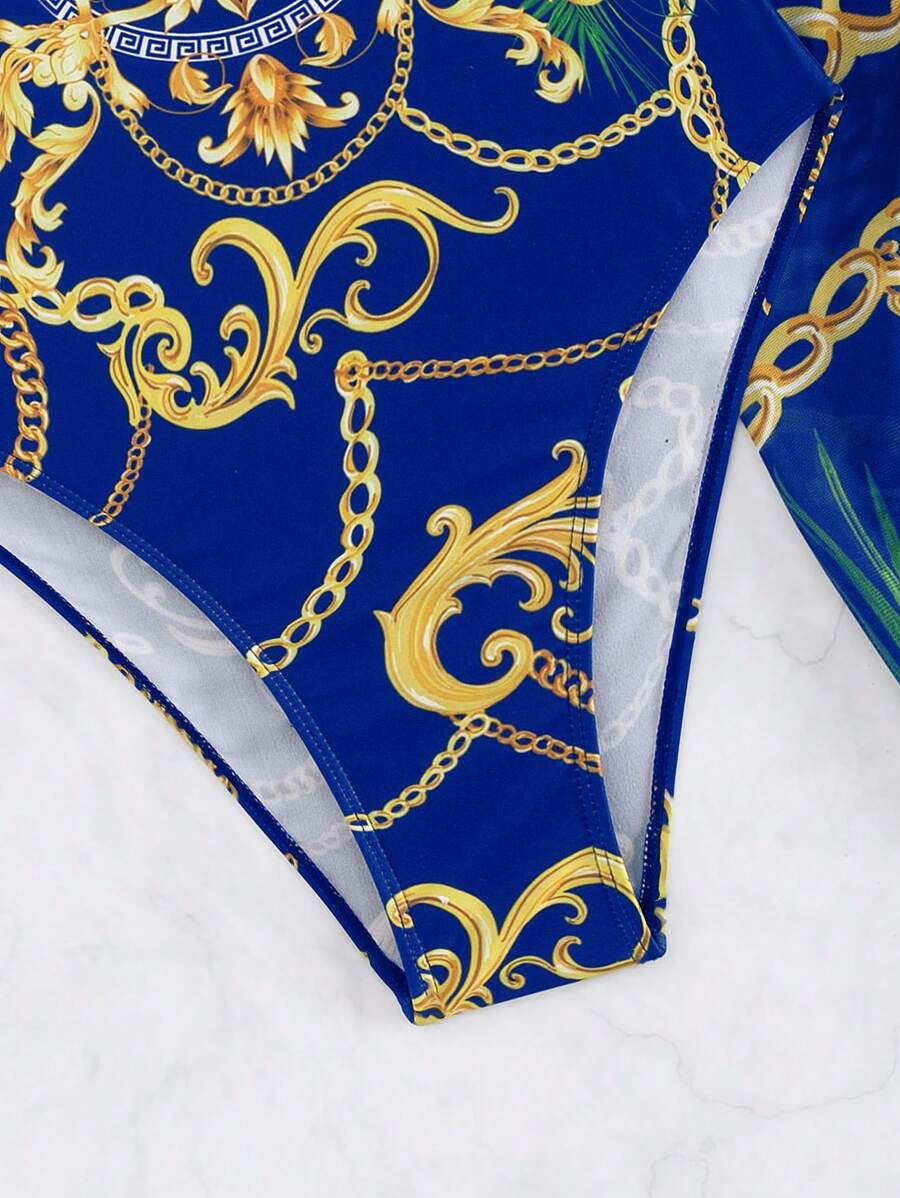 Conjunto Maiô e Saída de Praia Imperial