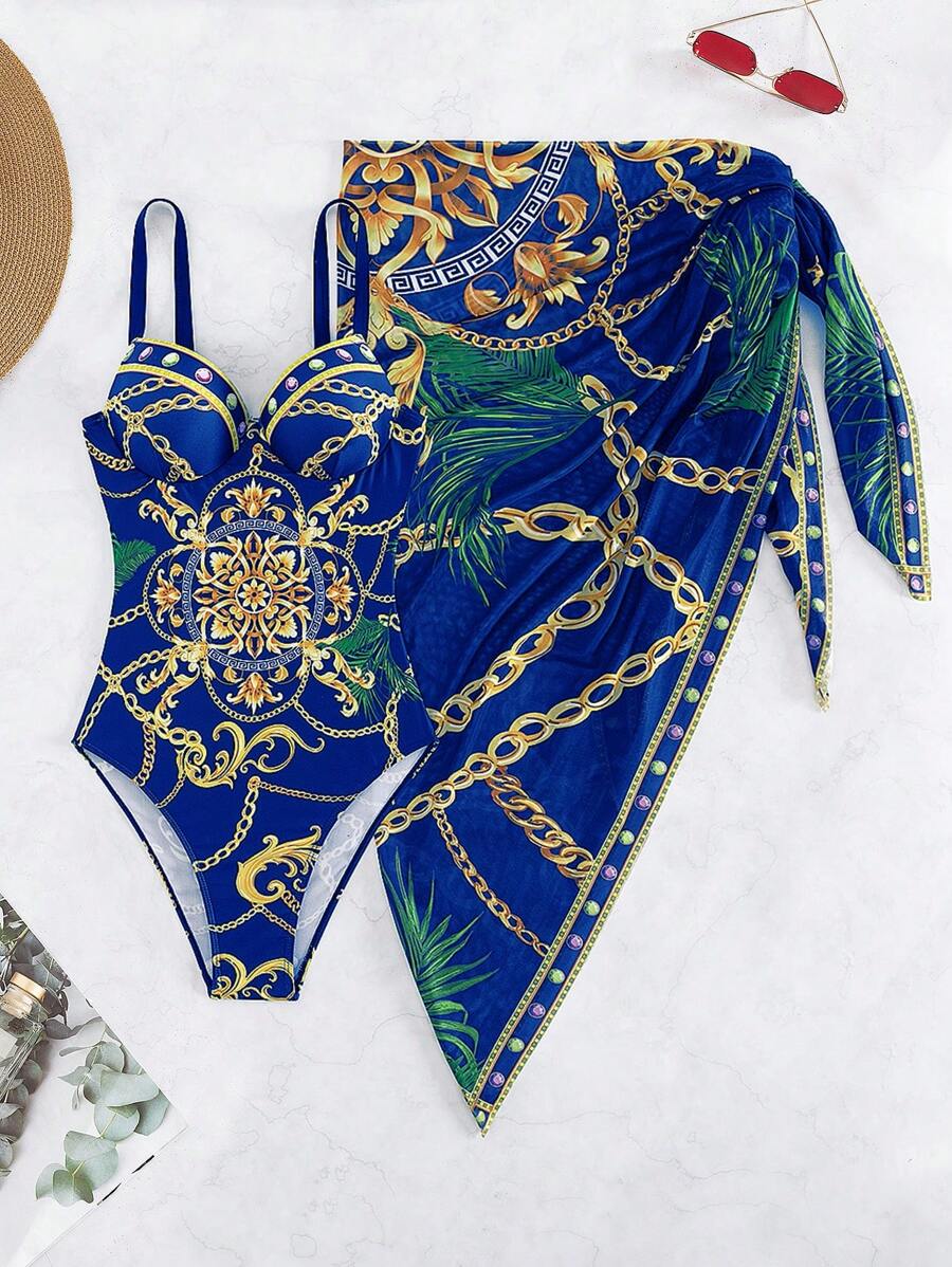 Conjunto Maiô e Saída de Praia Imperial