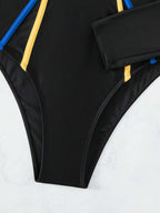 Maiô UV Performance Zíper Longo