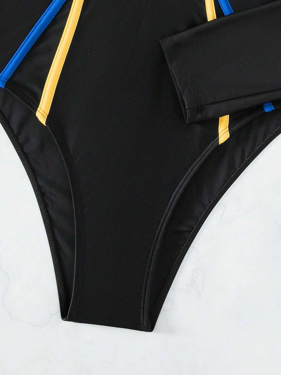 Maiô UV Performance Zíper Longo