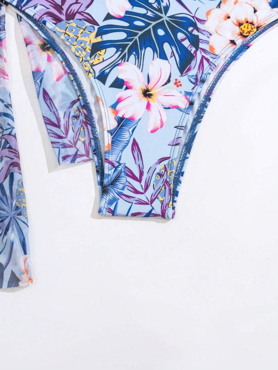 Conjunto Praia Tropical Garden 3 Peças