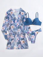 Conjunto Praia Tropical Garden 3 Peças