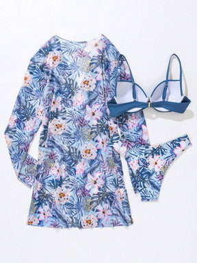 Conjunto Praia Tropical Garden 3 Peças