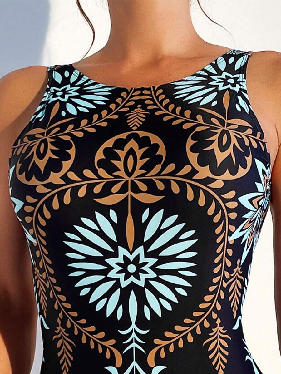 Maiô Modelador Mandala Tropic