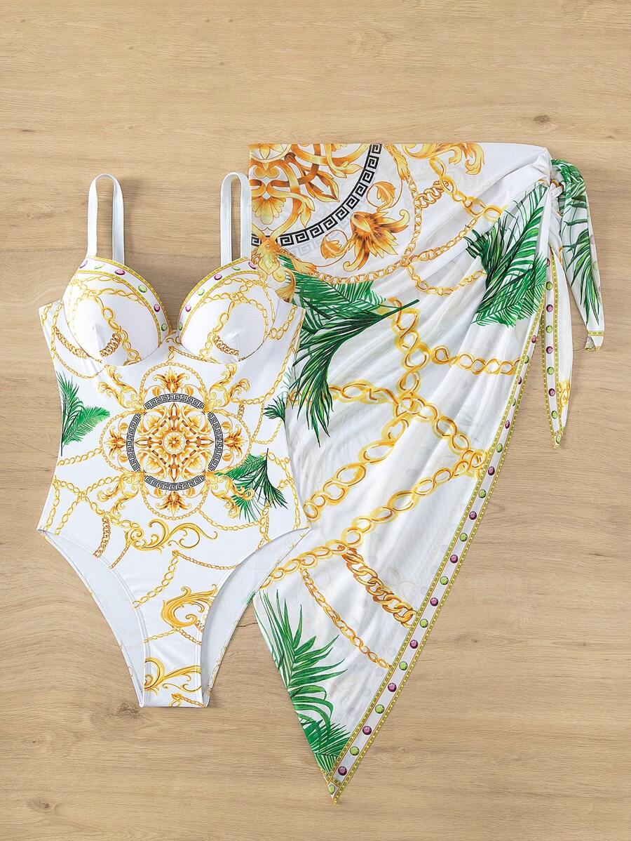 Conjunto Maiô e Saída de Praia Imperial