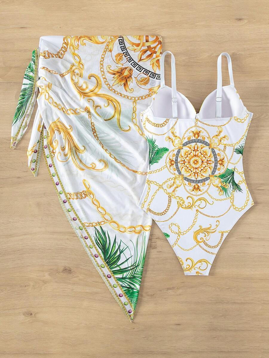 Conjunto Maiô e Saída de Praia Imperial