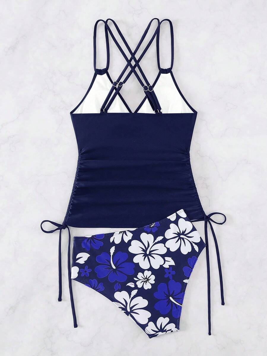 Biquíni Tankini Floral Pacífico