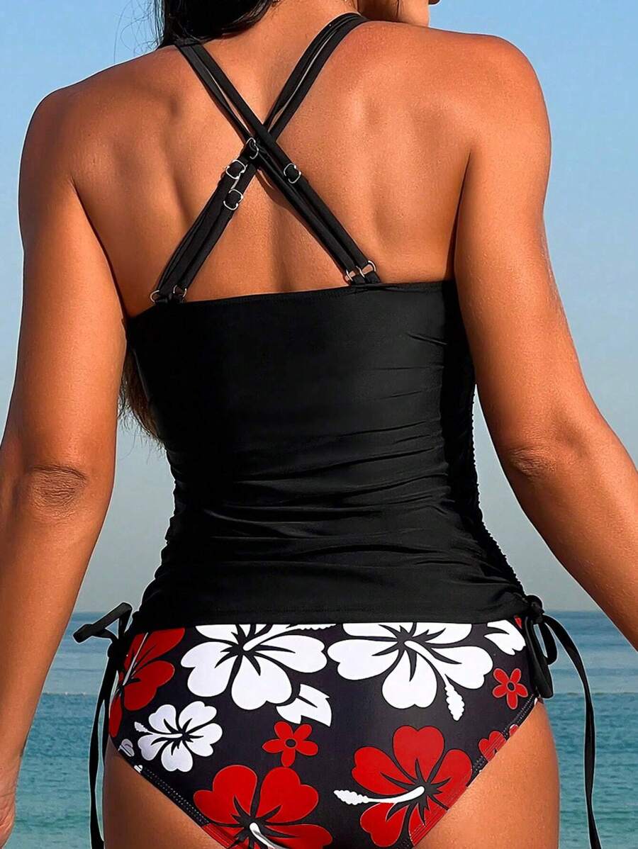 Biquíni Tankini Floral Pacífico