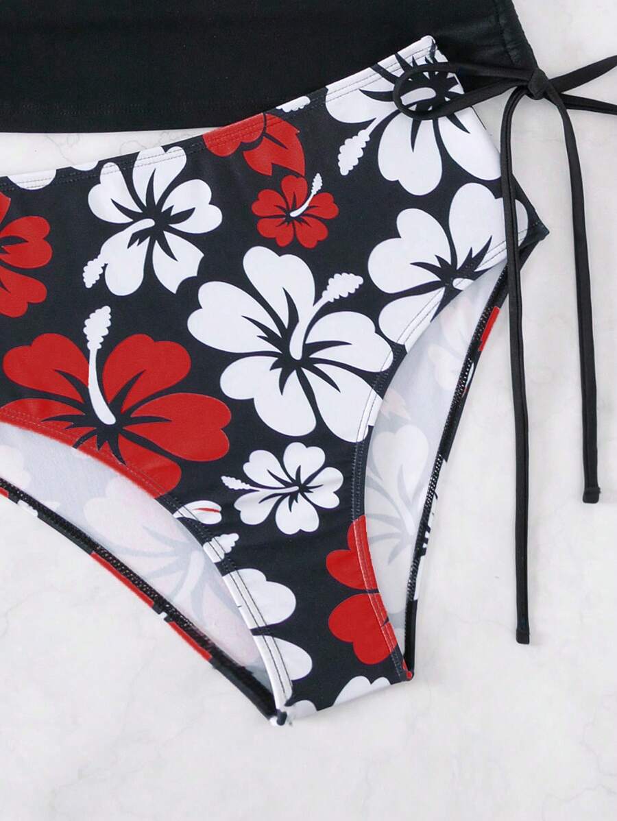 Biquíni Tankini Floral Pacífico