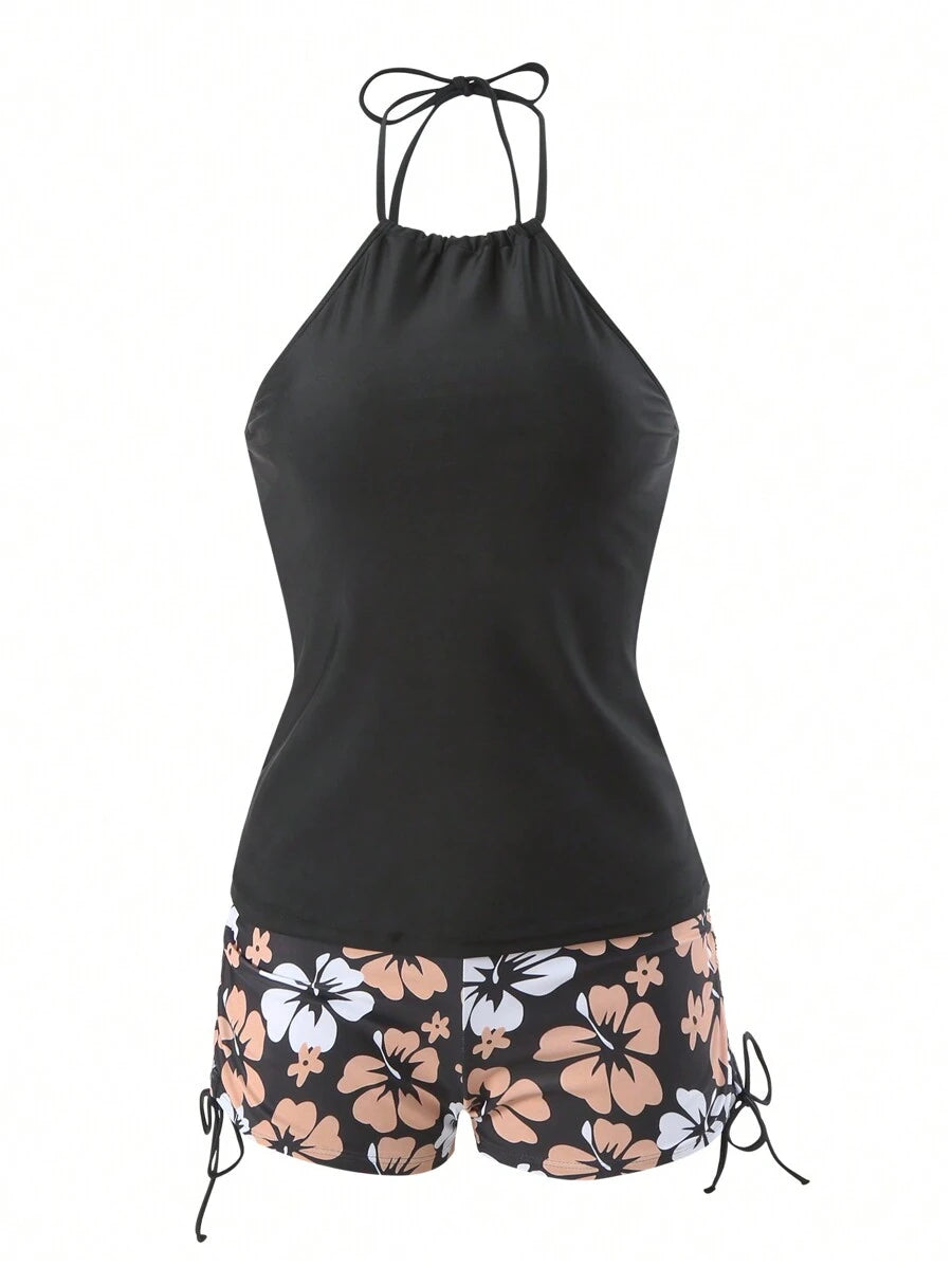 Conjunto UV Floral Havaí