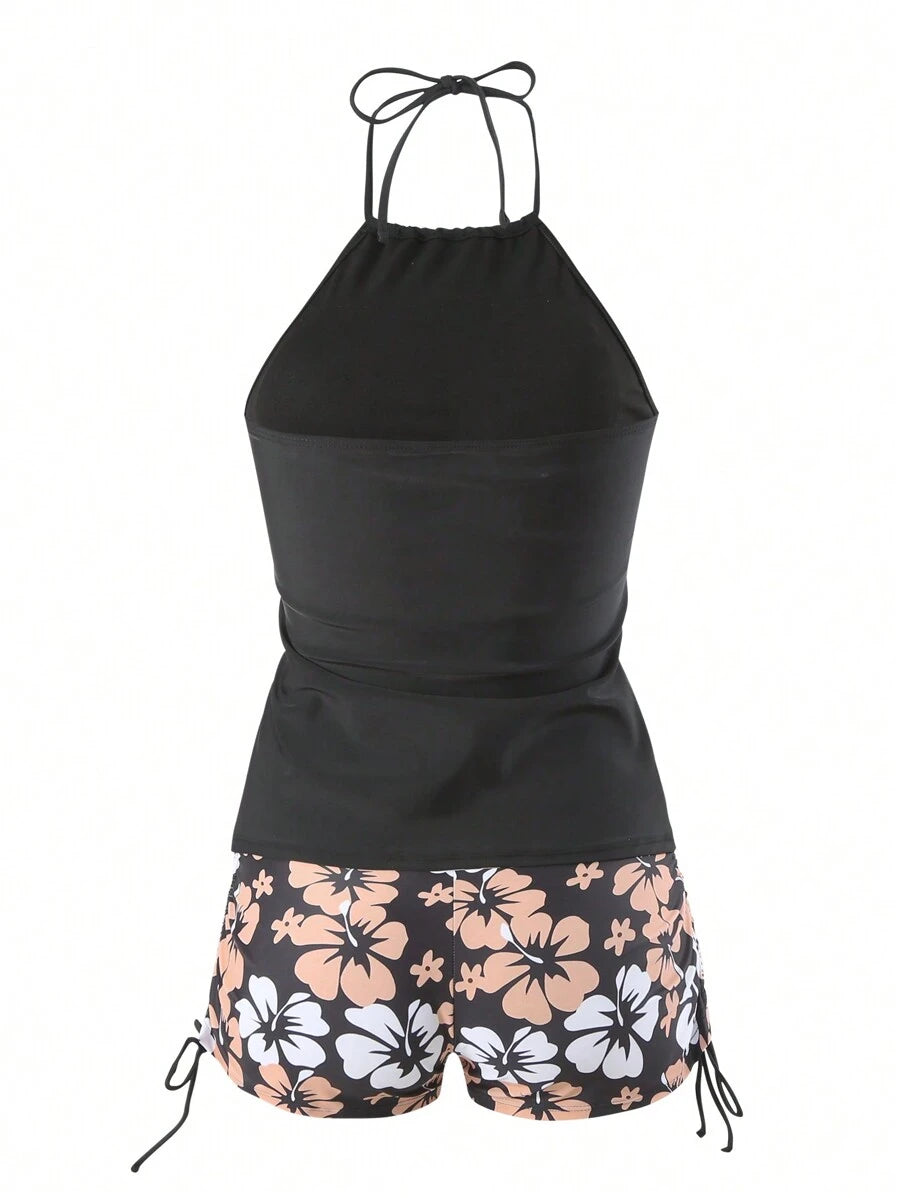 Conjunto UV Floral Havaí