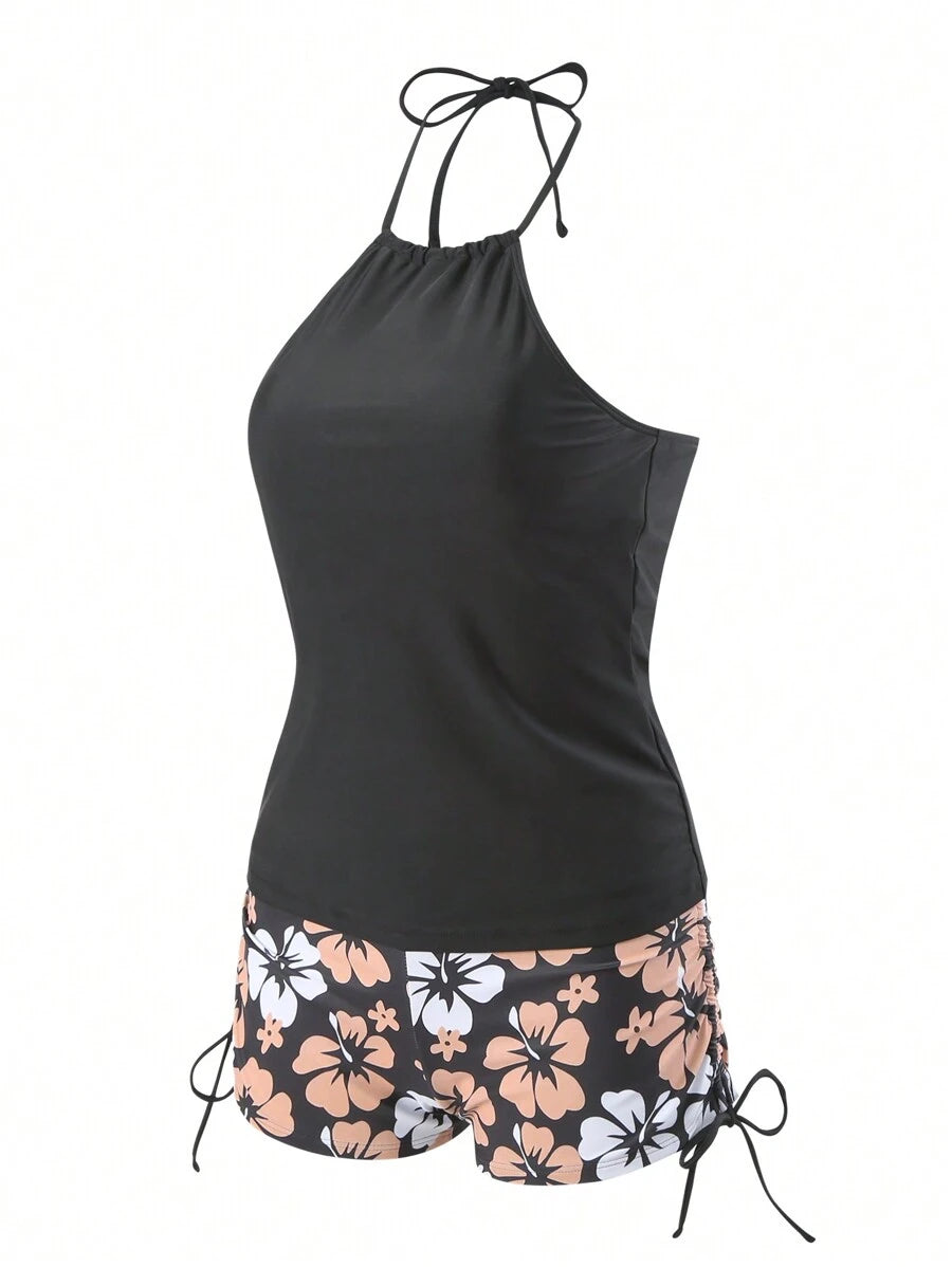 Conjunto UV Floral Havaí