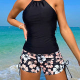 Conjunto UV Floral Havaí