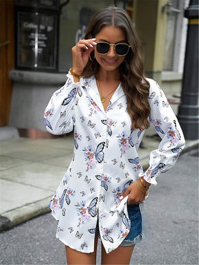 Saída de Praia Camisa Rainbow Stripes