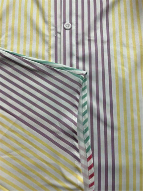 Saída de Praia Camisa Rainbow Stripes