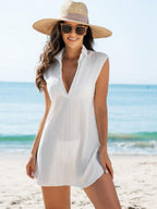 Saída de Praia Colarinho Sunset Chic