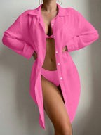 Saída de Praia Camisa Brisa Serena