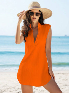 Saída de Praia Colarinho Sunset Chic