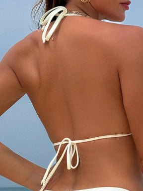 Biquíni Artesanal Crochê Solar