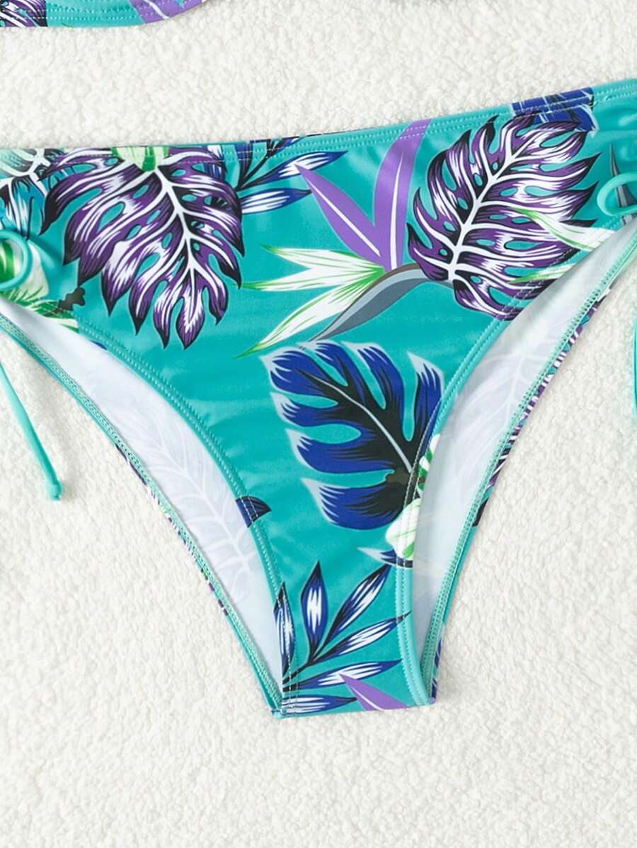 Biquíni Tropical Flores do Paraíso