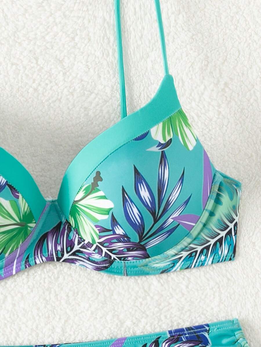 Biquíni Tropical Flores do Paraíso