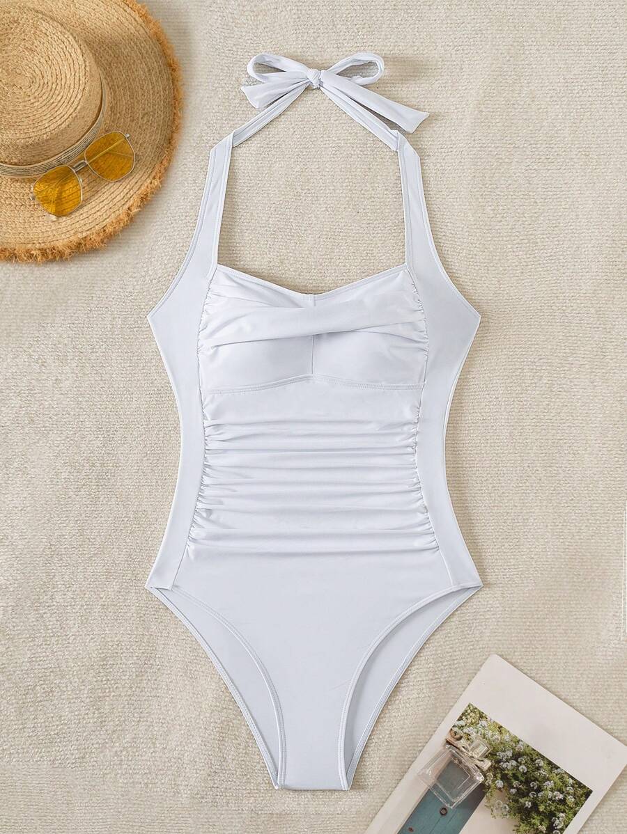 Maiô Modelador Halter Belle Plage