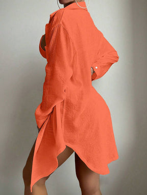 Saída de Praia Camisa Brisa Serena