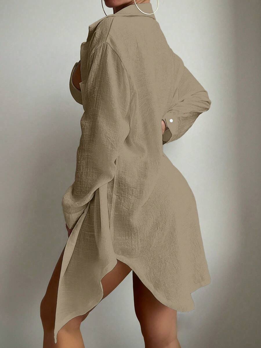 Saída de Praia Camisa Brisa Serena