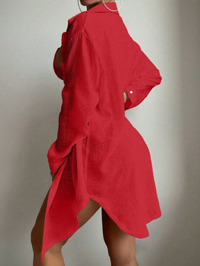 Saída de Praia Camisa Brisa Serena