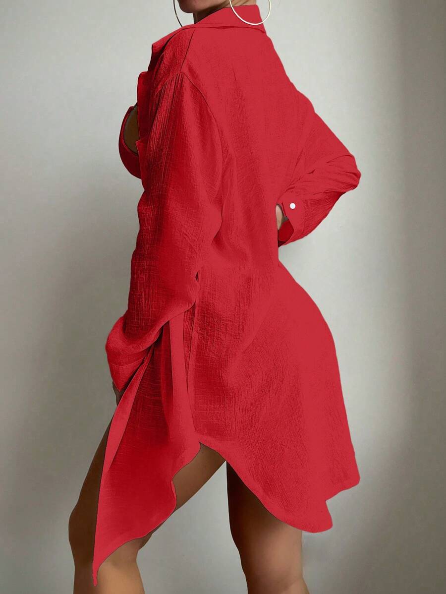 Saída de Praia Camisa Brisa Serena