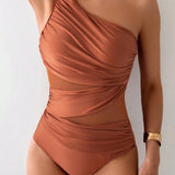 Maiô Modelador One Shoulder Mirage