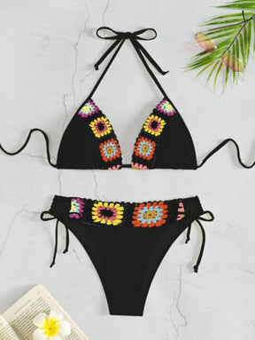 Biquíni Artesanal Crochê Solar
