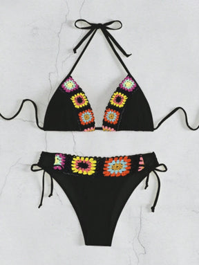 Biquíni Artesanal Crochê Solar