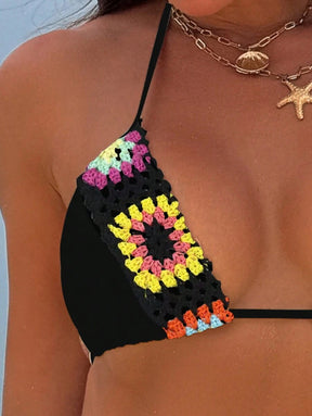 Biquíni Artesanal Crochê Solar