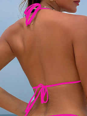 Biquíni Artesanal Crochê Solar