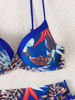 Biquíni Tropical Flores do Paraíso