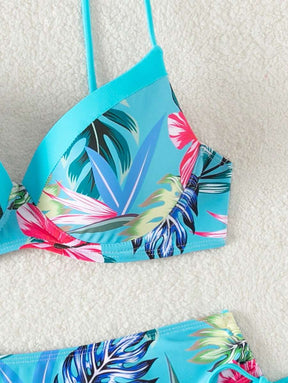 Biquíni Tropical Flores do Paraíso