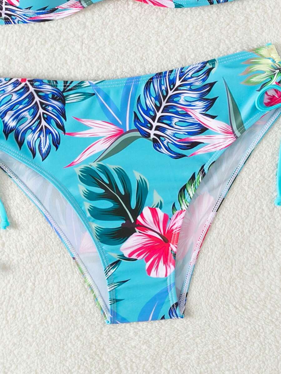 Biquíni Tropical Flores do Paraíso