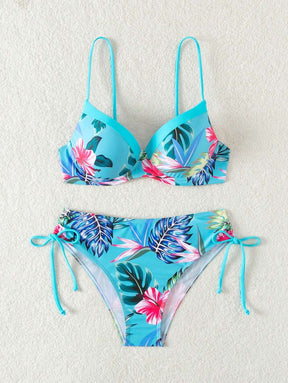 Biquíni Tropical Flores do Paraíso