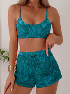 Conjunto Praia Psicodélico Solar – 3 Peças