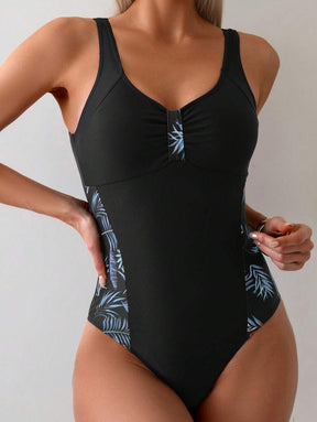 Maiô Modelador Tropical Bloom