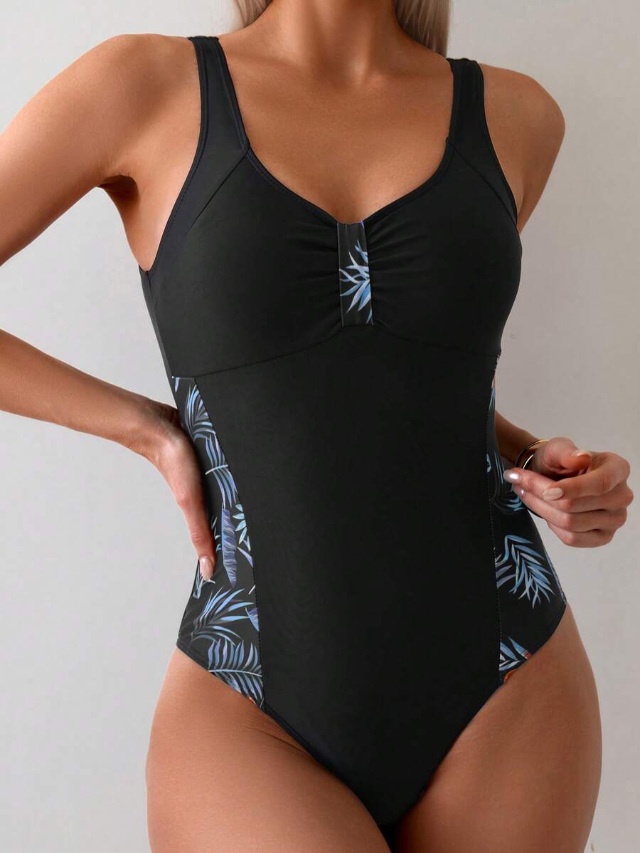 Maiô Modelador Tropical Bloom