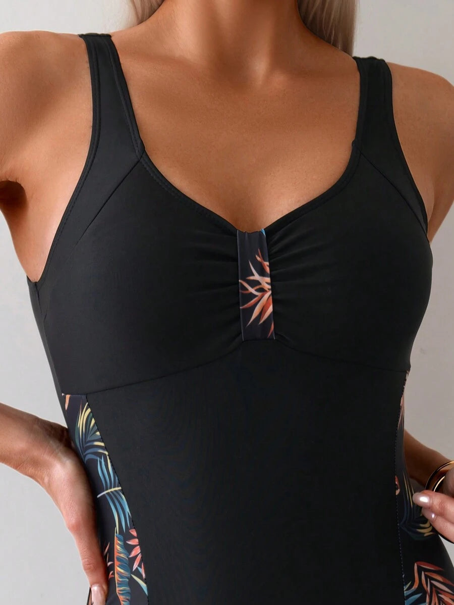 Maiô Modelador Tropical Bloom